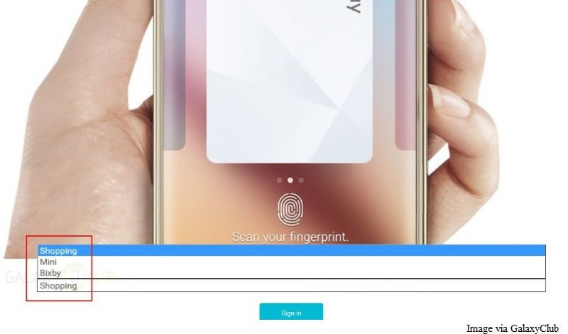 Samsung S Rumoured Virtual Assistant Bixby And Samsung Pay Mini Spotted On Official Site Smarty Business