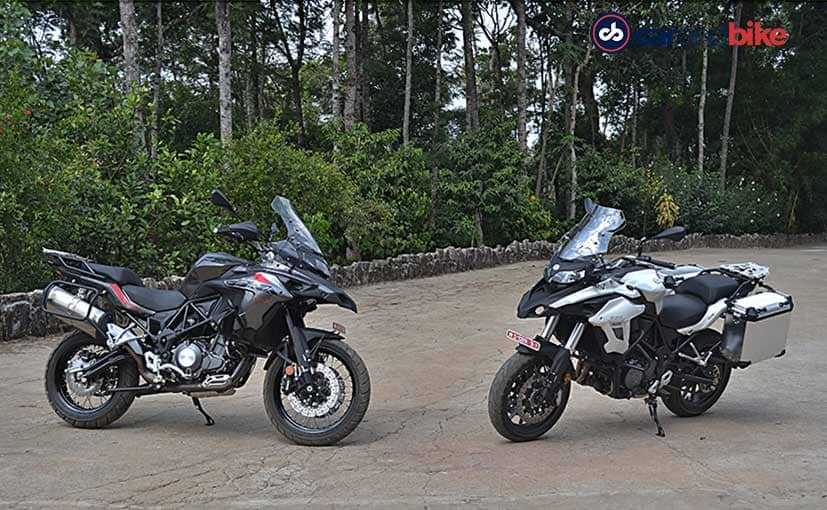 benelli trk 502 on road price